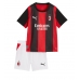 AC Milan Rafael Leao #10 Hemmatröja Barn 2026-27 Kortärmad (+ Korta byxor)