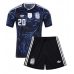 Argentina Alexis Mac Allister #20 Bortatröja Barn VM 2026 Kortärmad (+ Korta byxor)