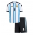Argentina Julian Alvarez #9 Hemmatröja Barn VM 2026 Kortärmad (+ Korta byxor)