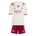 Arsenal Ben White #4 Tredje Tröja Barn 2025-26 Kortärmad (+ Korta byxor)