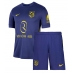 Atletico Madrid Robin Le Normand #24 Bortatröja Barn 2025-26 Kortärmad (+ Korta byxor)