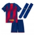 Barcelona Hemmatröja Barn 2025-26 Kortärmad (+ Korta byxor)