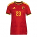Belgien Amadou Onana #24 Hemmatröja Dam VM 2026 Kortärmad
