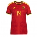 Belgien Matias Fernandez-Pardo #26 Hemmatröja Dam VM 2026 Kortärmad