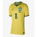 Brasilien Bruno Guimaraes #8 Hemmatröja Dam VM 2026 Kortärmad
