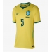 Brasilien Casemiro #5 Hemmatröja Dam VM 2026 Kortärmad