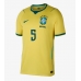 Brasilien Casemiro #5 Hemmatröja VM 2026 Kortärmad