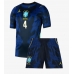 Brasilien Marquinhos #4 Bortatröja Barn VM 2026 Kortärmad (+ Korta byxor)