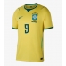 Brasilien Matheus Cunha #9 Hemmatröja VM 2026 Kortärmad