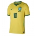 Brasilien Neymar Jr #10 Hemmatröja VM 2026 Kortärmad