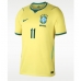 Brasilien Raphinha Belloli #11 Hemmatröja VM 2026 Kortärmad