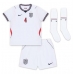 England Declan Rice #4 Hemmatröja Barn VM 2026 Kortärmad (+ Korta byxor)