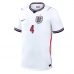 England Declan Rice #4 Hemmatröja VM 2026 Kortärmad