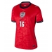 England Kobbie Mainoo #16 Bortatröja Dam VM 2026 Kortärmad