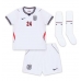 England Reece James #24 Hemmatröja Barn VM 2026 Kortärmad (+ Korta byxor)