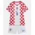 Kroatien Mateo Kovacic #8 Hemmatröja Barn VM 2026 Kortärmad (+ Korta byxor)
