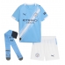 Manchester City Tijjani Reijnders #4 Hemmatröja Barn 2025-26 Kortärmad (+ Korta byxor)