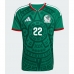Mexiko Armando Gonzalez #14 Hemmatröja VM 2026 Kortärmad