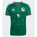 Mexiko Edson Alvarez #4 Hemmatröja VM 2026 Kortärmad