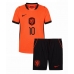 Nederländerna Memphis Depay #10 Hemmatröja Barn VM 2026 Kortärmad (+ Korta byxor)