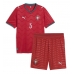 Portugal Diogo Dalot #5 Hemmatröja Barn VM 2026 Kortärmad (+ Korta byxor)