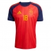 Spanien Martin Zubimendi #18 Hemmatröja VM 2026 Kortärmad