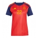 Spanien Pau Cubarsi #22 Hemmatröja Dam VM 2026 Kortärmad