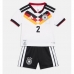 Tyskland Antonio Rudiger #2 Hemmatröja Barn VM 2026 Kortärmad (+ Korta byxor)